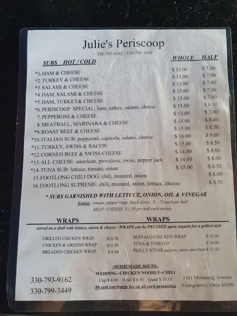 Periscoop Submarine Menu image 3